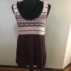 Old Navy Tank Sweater Dress/Top